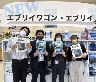 NEWエブリイワゴン、エブリイ　誕生フェア♪